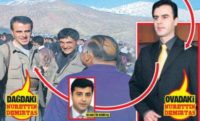 PKK mövqelərinə zərbələr nəticəsində Səlahəddin Dəmirtaşın qardaşı yaralanıb