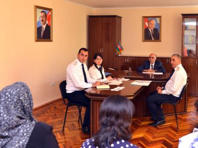 Qaralov Tovuzda vətəndaşları qəbul edib