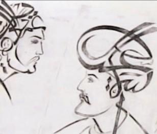 Məşhur simalar xəttatlıqda