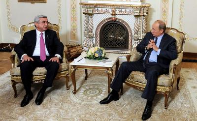 Putin və Sarkisyan arasında görüş keçirilib