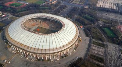 "Lujniki" stadionunda yanğın söndürülüb