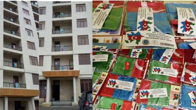 Jurnalistlərin binasında Bayraq Günü