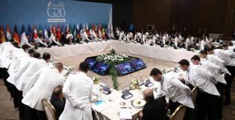 Dünya liderləri G20-də nə yeyiblər?