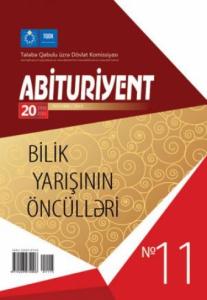 "Abituriyent" jurnalının 11-ci sayı dərc olunub