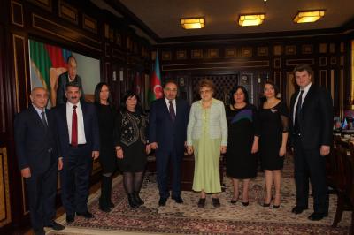 Rusiya Təhsil Akademiyasının prezidenti BDU-da