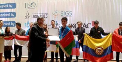 Məktəblilər beynəlxalq olimpiadada 2 gümüş və 3 bürünc medal qazanıb