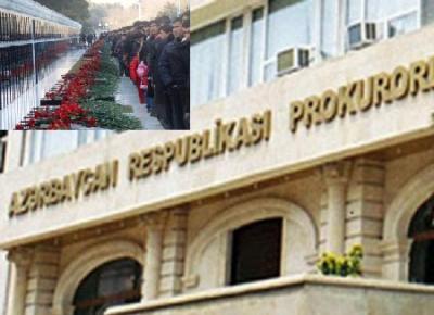 Baş Prokurorluq 20 yanvar faciəsi ilə bağlı məlumat yaydı