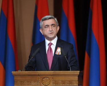 Serj Sərkisyan: “Münaqişənin həll olunmaması Ermənistanın inkişafına mane olur”