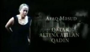 “Qatarın altına atılan qadın” tamaşası "Fəcr"də