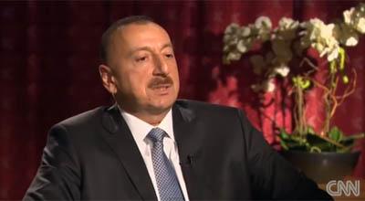 İlham Əliyev CNN-ə müsahibə verib (VİDEO)