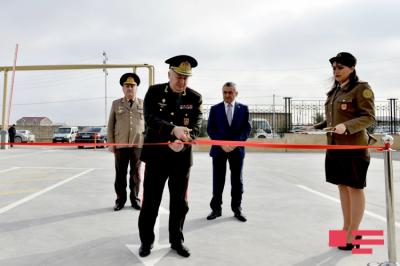 Nardaranda yanğından mühafizə bölməsinin açılışı