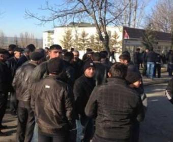 İsmayıllıda yenidən etiraz aksiyası başladı