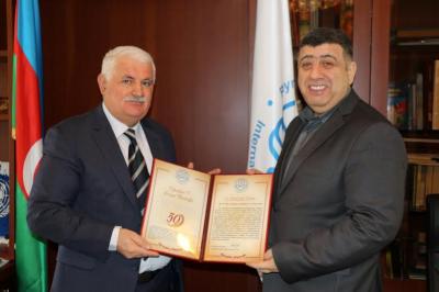 Orxan Fikrətoğlu BAMF-ın fəxri diplomuna layiq görüldü