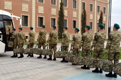 Bir qrup sülhməramlı Əfqanıstana yola salındı