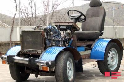 Gürcüstanda yaşayan soydaşımız traktor ixtira edib