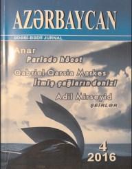 “Azərbaycan” jurnalının aprel sayı