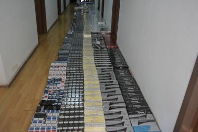 Külli miqdarda siqaret müsadirə edildi