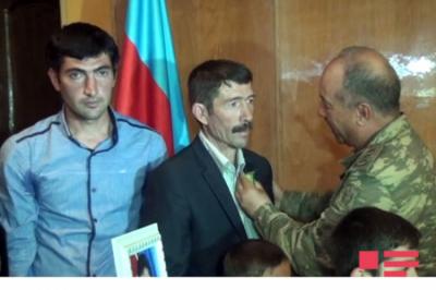 Şəhid gizirin medalı ailəsinə təqdim olundu