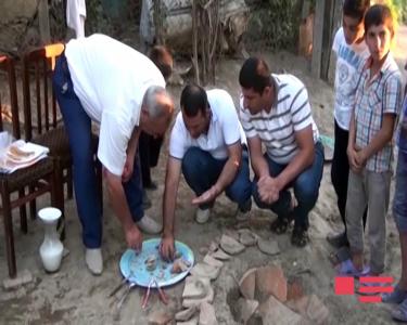 Cəlilabadda 2 min il yaşı olan küp qəbir aşkar olundu