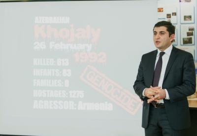 Ukraynada Xocalı qurbanları anılıb- FOTO