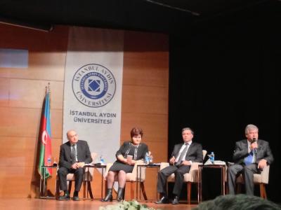 Xocalı soyqırımı Türkiyənin Aydın Universitetində də anıldı
