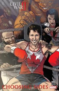 Marvelin yeni komiksinin qəhrəmanı Kanadanın baş naziridir