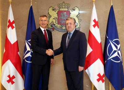 Tiflisdə Gürcüstanın baş naziri ilə NATO baş katibi arasında görüş