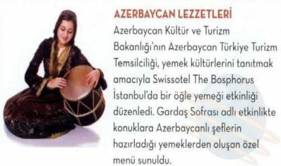 Azərbaycan mətbəxi nümunələri İstanbulda
