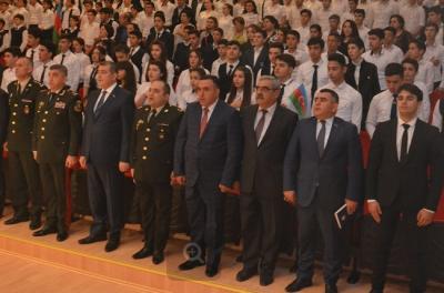 Suraxanıda “Vətənin müdafiəsinə hazıram!” mövzusunda tədbir
