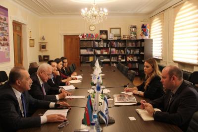 İsrail səfirinin müavini Bilik Fondunda