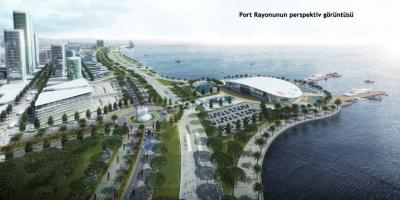 Bulvarda salınacaq Port rayonunun fotoları