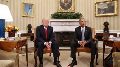Tramp və Obama birgə görüşün yekunları barədə danışdılar