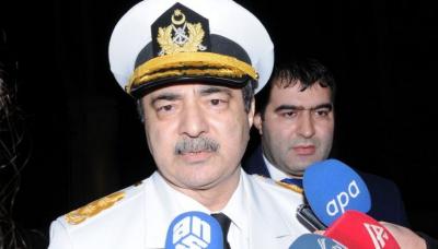 Vitse-admiral son söz üçün vaxt istədi
