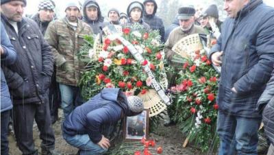 Şəhid Fuad Qafarov dəfn edildi