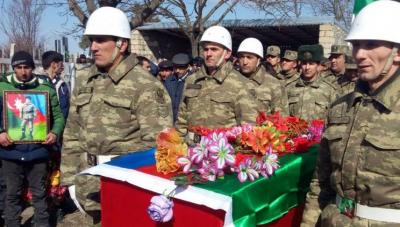 Şəhid əsgər olundu