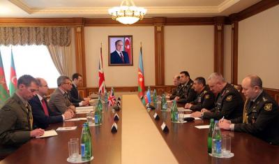 Britaniya ilə hərbi əməkdaşlıq yüksələn xətlə inkişaf edir