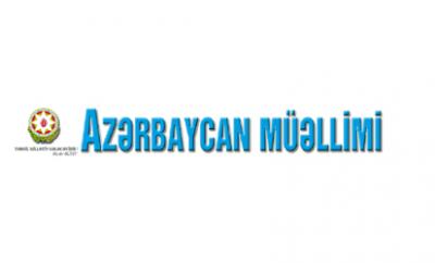 "Azərbaycan müəllimi" qəzetinin baş redaktoru dəyişdi