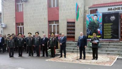 Müdafiə naziri Çingiz Qurbanovun 40 mərasimində
