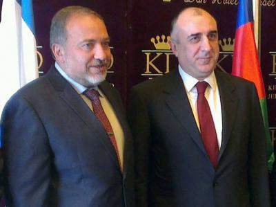 Elmar Məmmədyarov Aviqdor Liberman ilə görüşüb