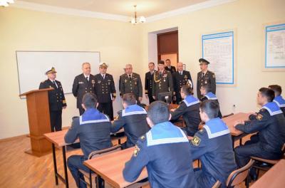 Türk hərbçiləri Azərbaycan Ali Hərbi Məktəbində