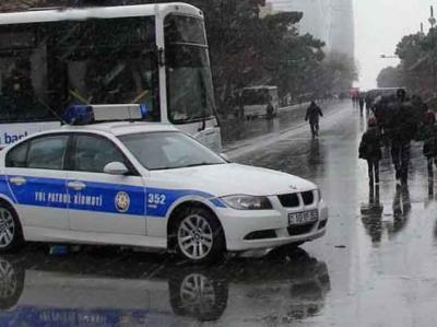 Yol polisi hava şəraiti ilə əlaqədar sürücülərə müraciət etdi