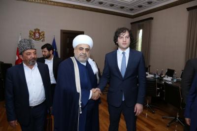 QMİ sədri Gürcüstan parlamentinin sədri ilə görüşdü
