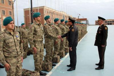 Əfqanıstandakı Azərbaycan sülhməramlılarının bir qrupu vətənə qayıtdı