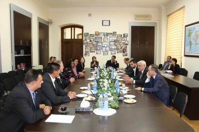 ABŞ nümayəndə heyəti Multikulturalizm Mərkəzində