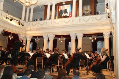 Kiyevdə Heydər Əliyevin xatirəsinə həsr olunmuş simfonik konsert