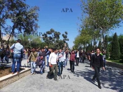 ADNA terrorunun anılmasıyla  ilə bağlı Bakıda aksiyaya cəhd olub