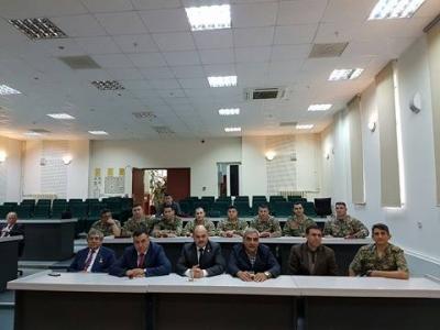 Azərbaycanlı qazilər İstanbulda türk hərbçiləri ilə görüşdülər - Foto