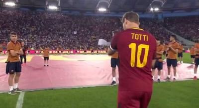 Totti karyerasını bitirdi