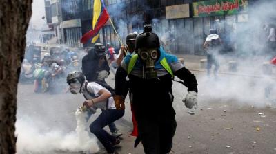 Venesuela paytaxtındakı iğtişaşlarda 87 etirazçı xəsarət alıb