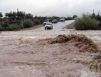 Güclü sel Bakı-Şamaxı yolunu bağladı, 500-dən çox avtomobil yolda qaldı